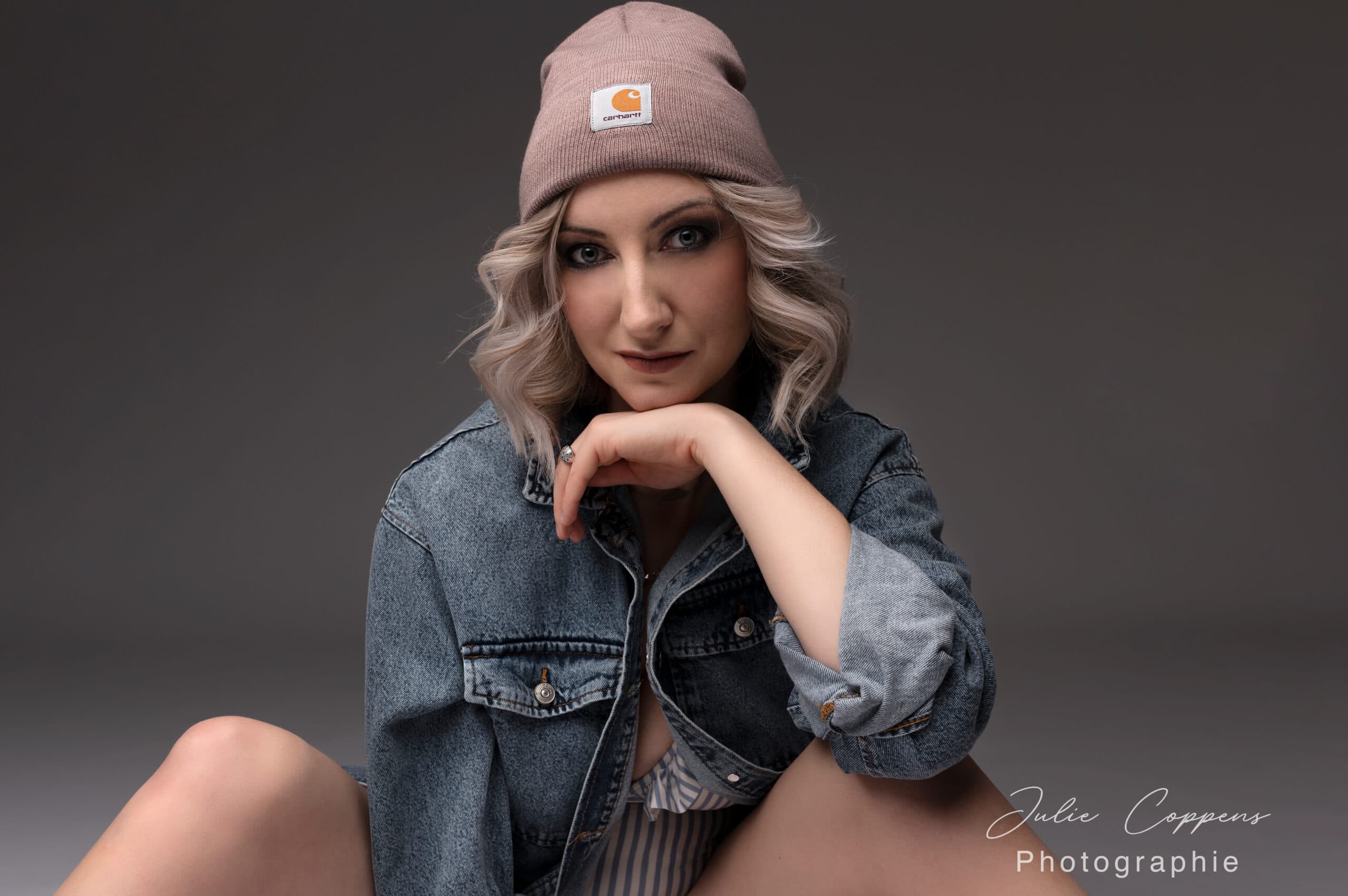 Séance portrait femme par Julie Coppens Photographie
