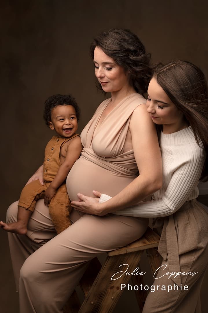 Séance grossesse par Julie Coppens Photographie